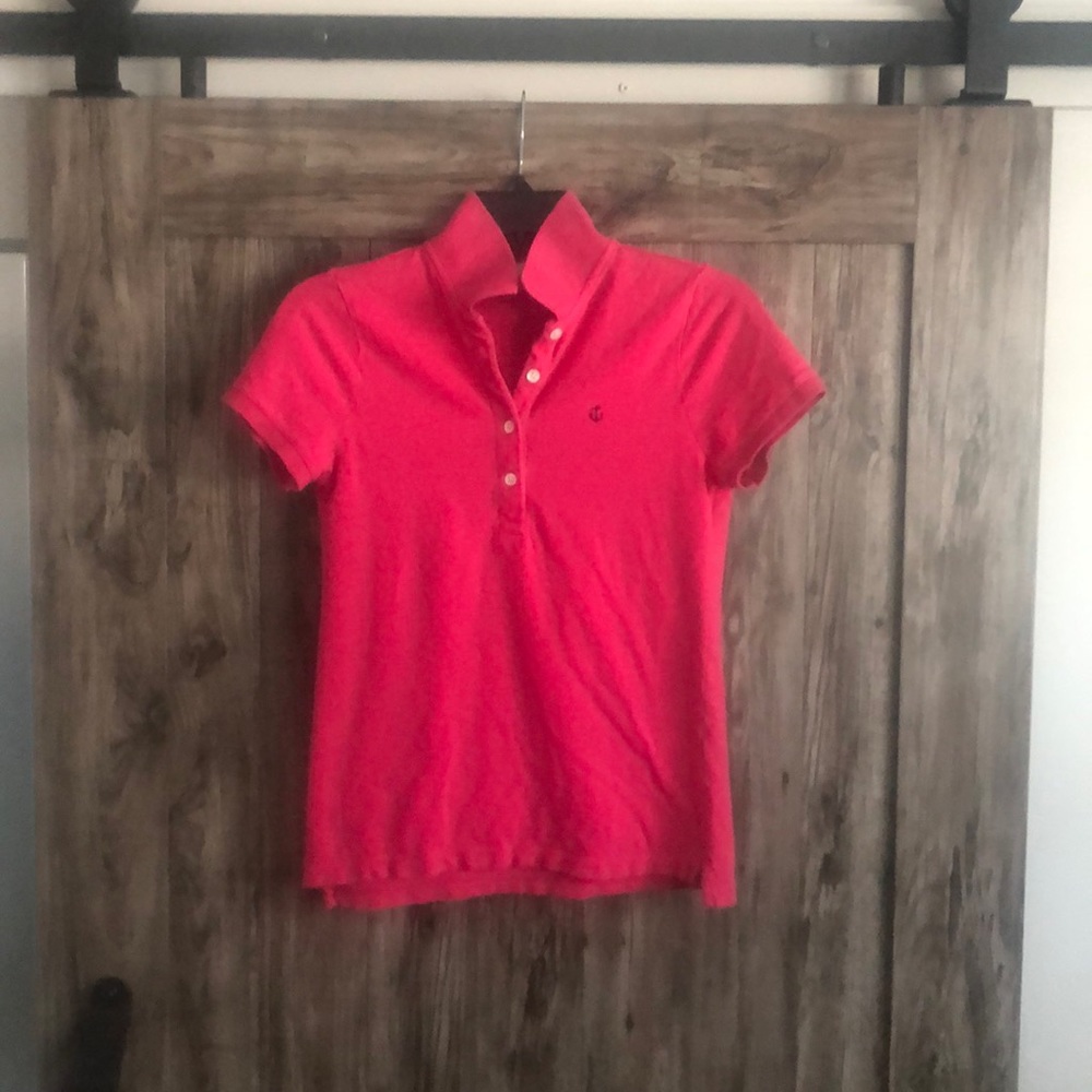 Women’s J. Crew Small Red Summer Shirt